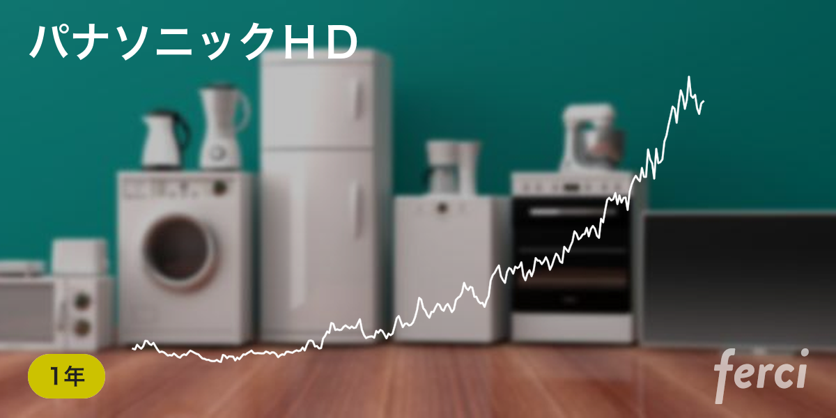 パナソニックHD (6752) の株価・チャート・予想・掲示板・購入